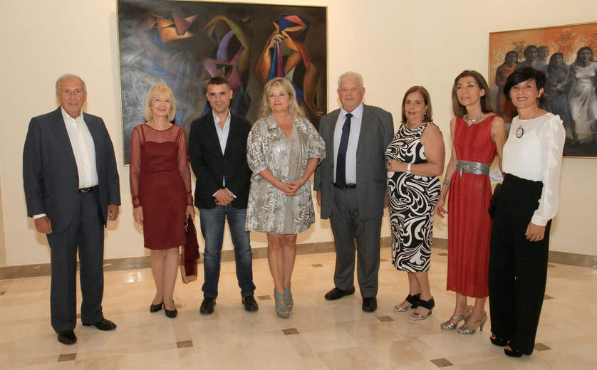 Image from 15th anniversary for the Ralli museum in Marbella